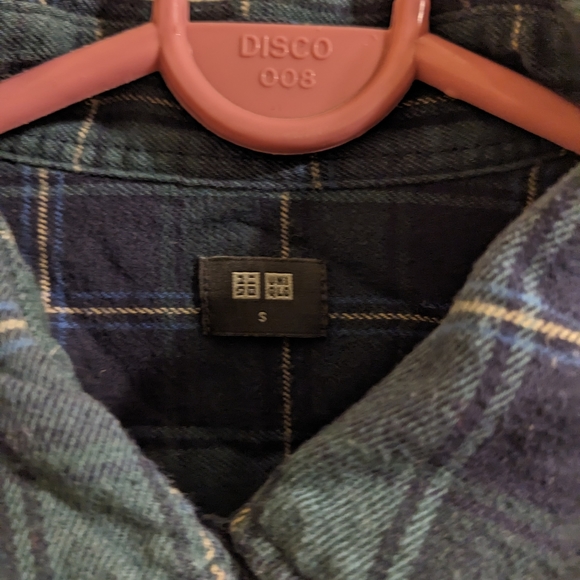 3for30!!! Uniqlo unisex flannel size S - Picture 2 of 3